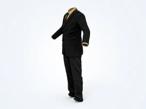 business suit man 3D Model