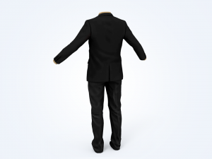 business suit man 3D 모델