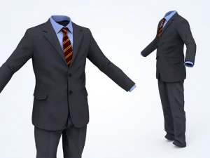 business suit man 3D Model