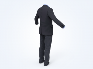 business suit man 3D Model