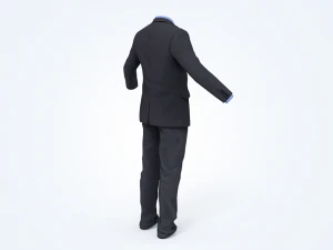 business suit man 3D Model