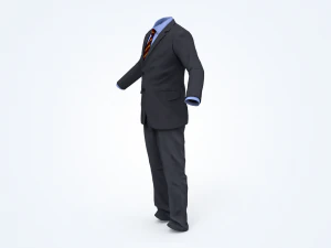 business suit man 3D Model