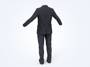 business suit man 3D Model