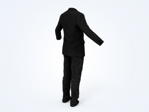 business suit man Modelo 3D