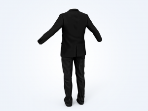 business suit man Modelo 3D