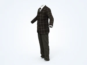 business suit man 3D Model