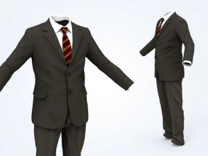 business suit man 3D Model