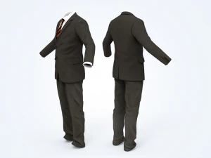 business suit man 3D Model