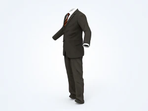 business suit man 3D Model