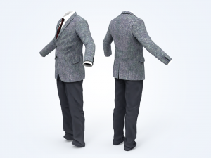 business suit man 3D Model