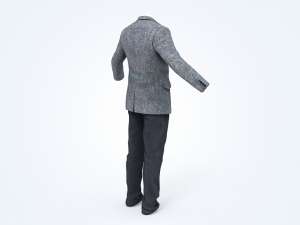 business suit man 3D Model