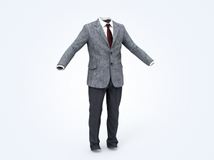 business suit man 3D Model