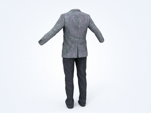 business suit man 3D Model
