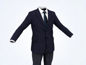 business suit man 3D Model