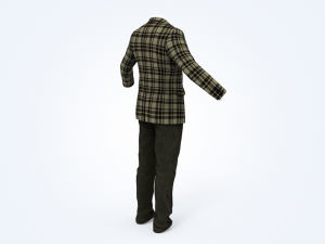 business suit man 3Dモデル