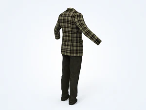 business suit man 3D Model