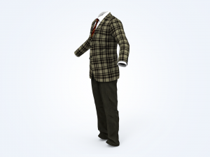 business suit man 3Dモデル