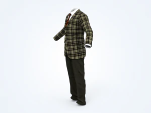 business suit man 3D Model
