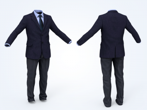 business suit man 3D-Modell