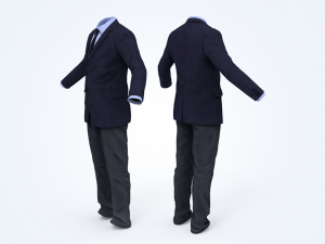 business suit man 3D-Modell