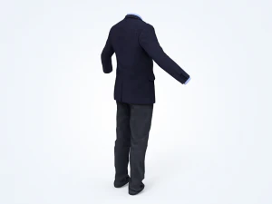 business suit man 3D Model
