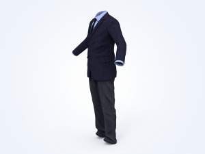 business suit man 3D-Modell
