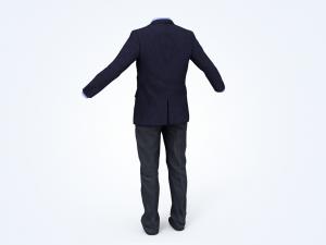 business suit man 3D-Modell