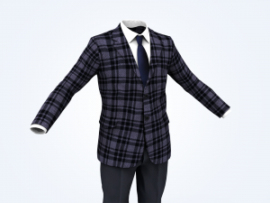 business suit man Modèle 3D