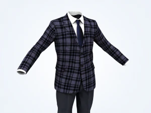 business suit man 3D Model
