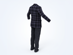 business suit man Modèle 3D