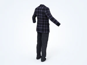 business suit man 3D Model