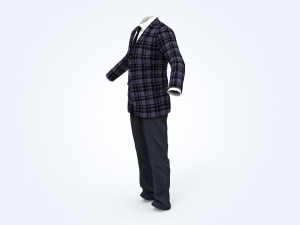 business suit man Modèle 3D