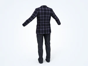 business suit man 3D Model