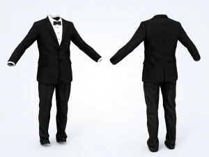business suit man 3D Model