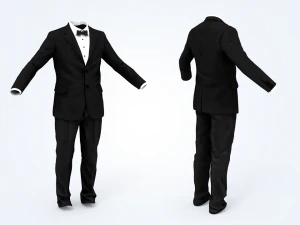 business suit man 3D Model
