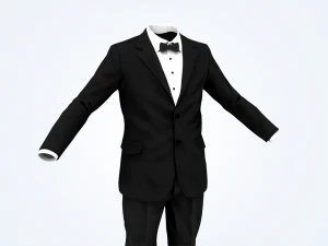 business suit man 3D Model