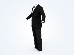 business suit man 3D Model
