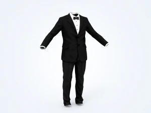business suit man 3D Model