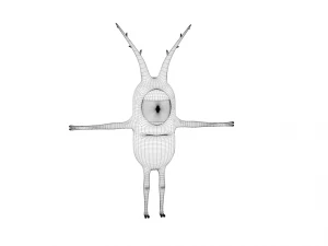 pl&acirc;ncton Modelo 3D