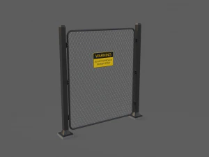 recinzione Modello 3D