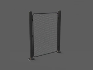 recinzione Modello 3D