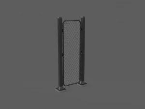 recinzione Modello 3D