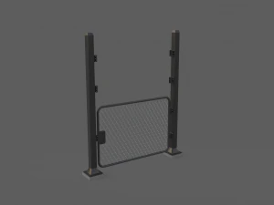 recinzione Modello 3D