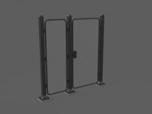 recinzione Modello 3D