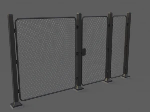 recinzione Modello 3D