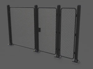 recinzione Modello 3D