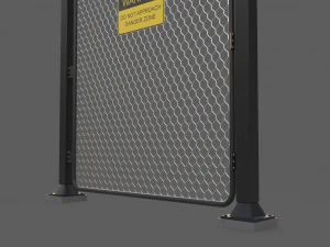 recinzione Modello 3D