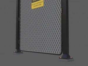 recinzione Modello 3D