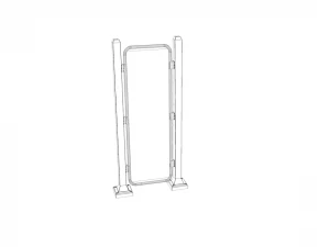 recinzione Modello 3D