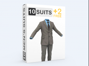 suit man 3D Model